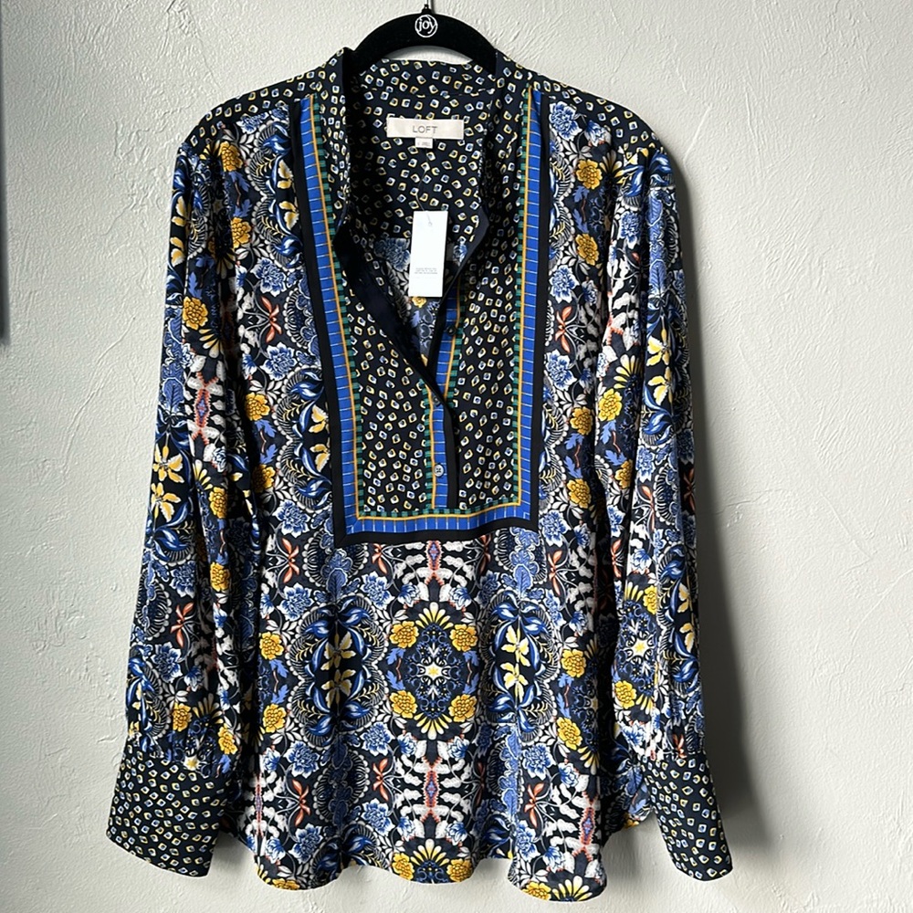 Loft Patterned Blouse